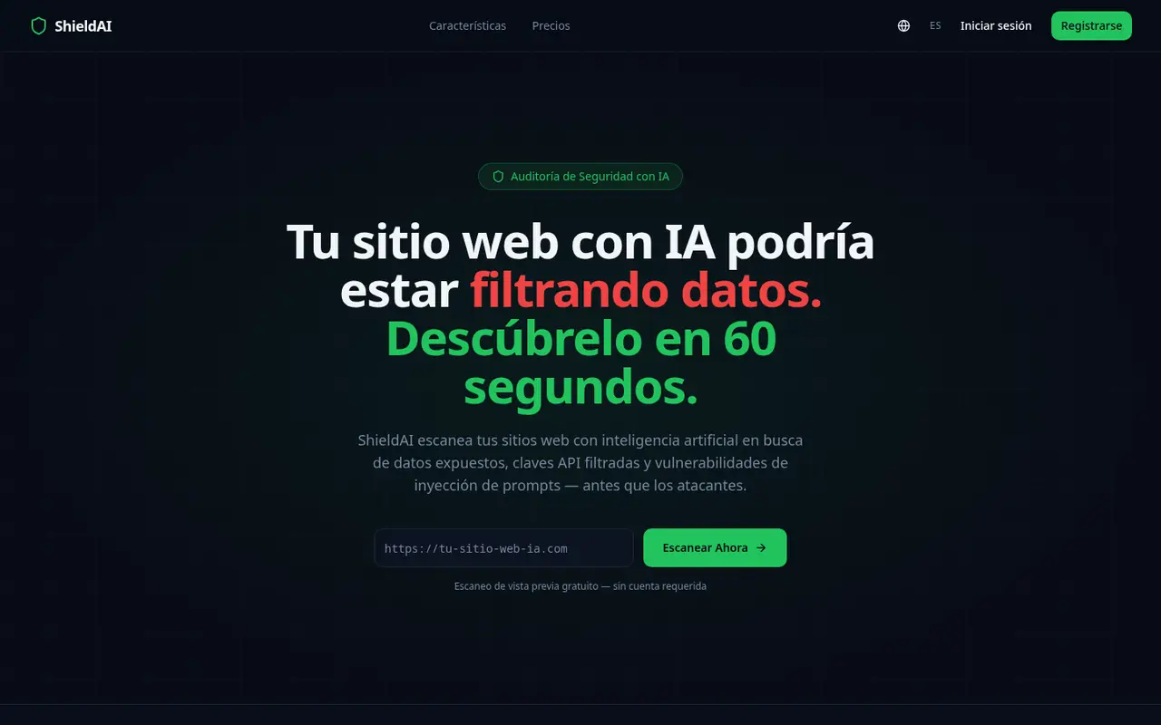 ShieldAI homepage